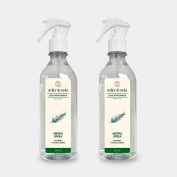 2 Águas Perfumadas Brisa 500ml (1 litro)