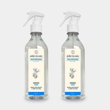 2 Águas Perfumadas Viva 500ml (1 litro)
