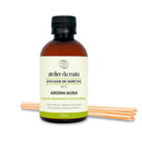 Refil Difusor de Varetas Aura – Bergamota, Flor de Laranjeira e Folhas Verdes