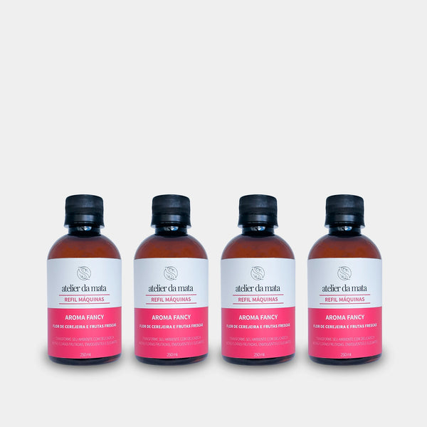 Combo 04 Refis Máquinas de Aromatização Fancy - 250ml