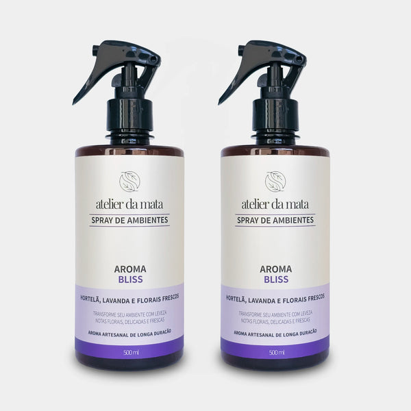 Combo 02 Sprays de Ambientes Bliss - 500ml