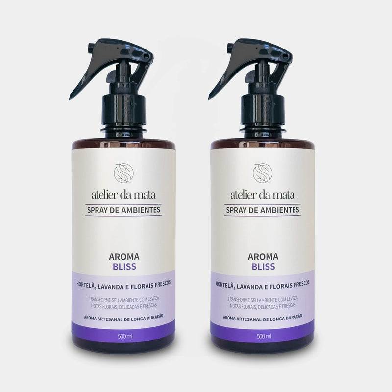 Combo 02 Sprays de Ambientes Bliss - 500ml