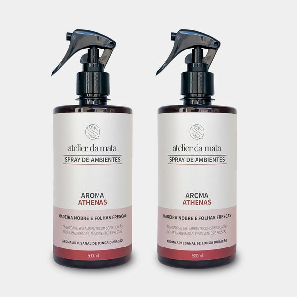 Combo 02 Sprays de Ambientes Athenas - 500ml