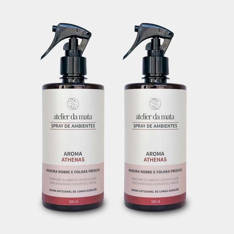Combo 02 Sprays de Ambientes Athenas - 500ml