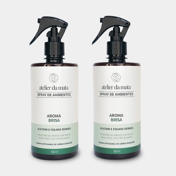 Combo 02 Sprays de Ambientes Brisa - 500ml