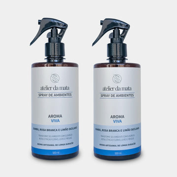 2 Sprays de Ambientes Viva 500ml (1 litro)