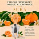 Difusor de Varetas Aura – Bergamota, Flor de Laranjeira e Folhas Verdes