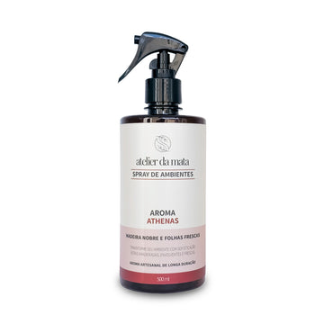 Spray Aromatizador de Ambiente Athenas – Madeira Nobre e Folhas Frescas