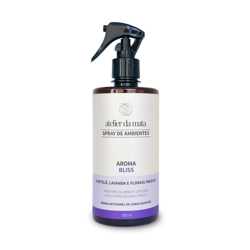 Spray Aromatizador de Ambiente Bliss – Hortelã e Lavanda